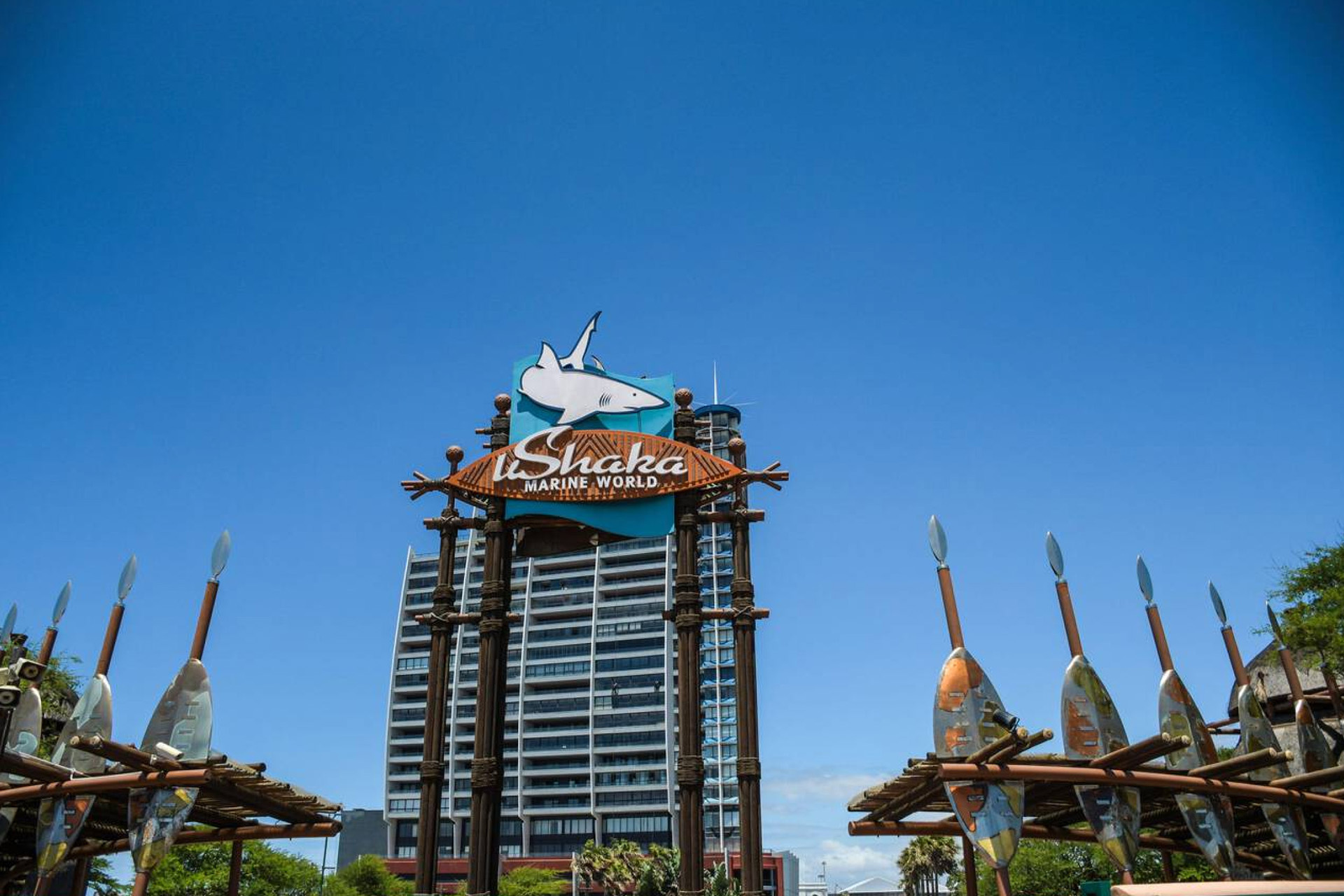 Ushaka marineworld in Durban, biggest attraction in Kwazulu natal south africa